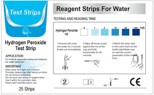 Wasserstoff-Sulfid-Reagenz Teststreifen für Wasser Wasserstoffperoxid-Teststreifen 50 oder 100 Streifen - Product Image 6