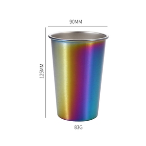 Vaso de Acero Inoxidable Negro de Pared Simple de 16oz para Bebidas Frías, Vaso Tipo Tumbler para Alemania Zhiguli Bunker Hill <span class=keywords><strong>Paul</strong></span> <span class=keywords><strong>John</strong></span> - Product Image 5