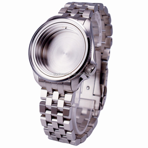 Slonton caja de reloj NH35 personalizada de acero inoxidable de alta calidad <span class=keywords><strong>SKX</strong></span> <span class=keywords><strong>007</strong></span> caja de reloj para reloj <span class=keywords><strong>Seiko</strong></span> Mod - Product Image 1