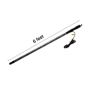 รีโมทคอนโทรล ADT ไฟ RGB Whip Light 12V 3/4/5/6 ฟุต ไฟเสาธง LED สำหรับรถ UTV ATV รถบรรทุก - Product Image 1