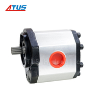 Pompe à engrenages hydraulique double industrielle ATUS Tandem OEM 79933225, pièce de rechange pour chargeuse compacte