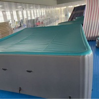 Piscine gonflable rectangulaire grande taille InflaToGo Pro pour l'extérieur, en PVC haute pression, idéale pour l'été