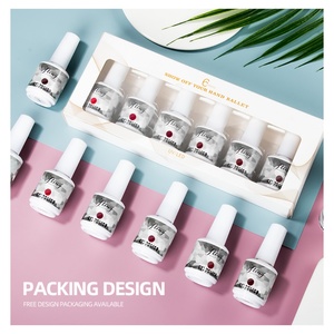 JTING - Kit Profesional de Esmalte de Uñas en Gel UV de 6 Colores, Venta al por Mayor, Suministros para Uñas, Botellas de Esmalte de Uñas de 15 ml, Muestra de Diseño Gratis - Product Image 3