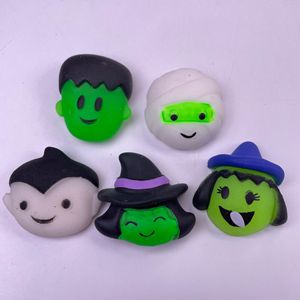 Juguete Antiestrés Blandito de Halloween, Diseño Creativo de Calabaza de Dibujos Animados, Material TPE, para Niñas - Product Image 5