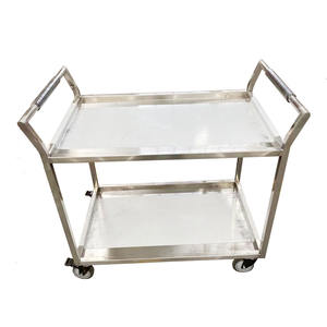 VICTORY KITCHEN Carro de comedor de acero inoxidable 304 Camión de comida inox Equipo de catering para hoteles Restaurantes Panaderías Tiendas de comida - Product Image 3