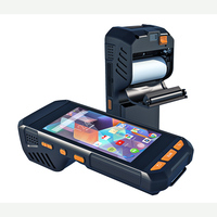 Terminal portable PDA Android ou Windows 10 de 5,5 pouces le moins cher, ordinateur mobile avec lecteur d'empreintes digitales, UHF RFID, NFC PDA