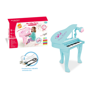 Giocattolo Educativo <span class=keywords><strong>Pianoforte</strong></span>, Tastiera a 25 Tasti, Set di Strumenti Musicali per <span class=keywords><strong>Bambini</strong></span>, Miglior Regalo per <span class=keywords><strong>Bambini</strong></span>, Include Cavo USB e Microfono - Product Image 2