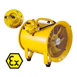 200M/300MM/400MM 110V/220V NEMKO EX CE Electric Ex-proof Air Blowers Portable Anxial Explosion Proof Portable Ventilation Fans