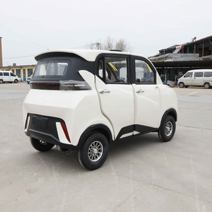 Nouvelle énergie véhicule unique Mini 4 roues voiture électrique multi-usages petit cyclomoteur <span class=keywords><strong>en</strong></span> cuir berline caractéristiques fermé caméra lumière - Product Image 4
