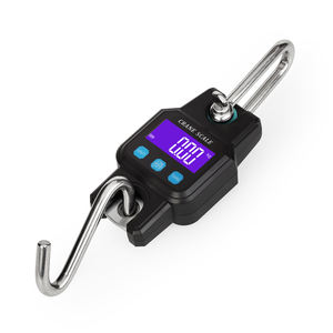 USB 충전식 WH-C06 LCD ABS 플라스틱 스테인레스 스틸 ROHS 인증 300KG 전자 교수형 크레인 무게 규모 660LBS - Product Image 2