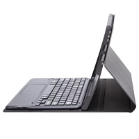 Étui Clavier Pliable en Cuir PU de 12 Pouces pour Tablette Microsoft Surface Pro 3 4 5 6 7 8 9 avec Clavier Sans Fil