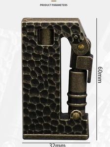 2024 Offre Spéciale luxe Vintage Design kérosène briquet personnalisable haute qualité métal feu Cigarette nouveauté flamme - Product Image 5