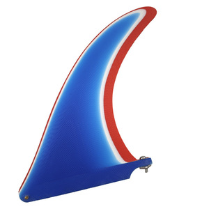 Aileron de surf LCO-SPORT 9 pouces en fibre de verre, dégradé 3 couleurs, pour paddleboard SUP et sports nautiques - Product Image 4