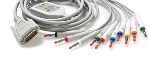 Câble <span class=keywords><strong>ECG</strong></span> compatible avec <span class=keywords><strong>Zoncare</strong></span> iMAC 1800, câble EKG à 10 fils - Product Image 4