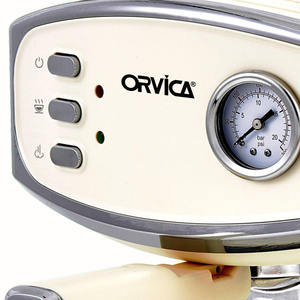 Cafetera Espresso Eléctrica Inteligente de 20 Bares, Color Beige, Semiautomática, Función de Calentamiento Rápido, para Hotel, de Plástico - Product Image 2