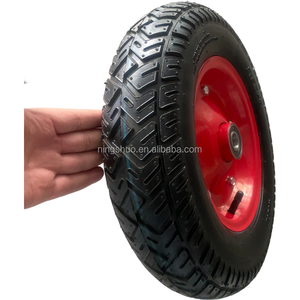 ล้อยาง13นิ้ว350-8 400-8 400-10ล้อยางล้อรถเข็นเติมลม - Product Image 5