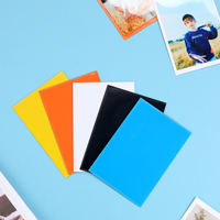Pochette photo magnétique, cadre photo magnétique coloré pour réfrigérateur, support photo DIY