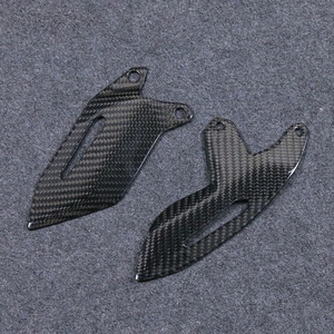 Protector de Talón Trasero 100% Fibra de Carbono Seca 3K para Kawasaki Ninja H2 H2R 2015+ - Piezas Modificadas para Reposapiés de Motocicleta - Product Image 2