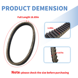 <span class=keywords><strong>Courroie</strong></span> d'entraînement ATV/UTV pour <span class=keywords><strong>Polaris</strong></span> <span class=keywords><strong>RZR</strong></span> XP <span class=keywords><strong>1000</strong></span> XP 4 <span class=keywords><strong>1000</strong></span> S <span class=keywords><strong>1000</strong></span> General XP <span class=keywords><strong>1000</strong></span> 2015-2025 3211180 3211172 3211196 3211149 3211142 - Product Image 2
