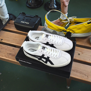 Zapatos para Hombre Mujer Tiger Tazuka Bruce para Lee Design Board Toe Layer Cowhide Style Walking Shoes - Product Image 4