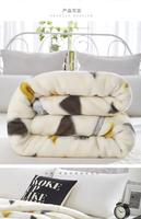 Couverture en Polyester Super confortable, pour l'automne et l'hiver, Super épais, lavable, veteux, doux, Sherpa,