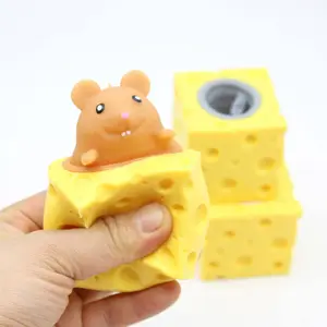 The Mouse That Steals Cheese is a creative toy for children to decompress and squeeze, a hot-selling style that children love