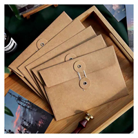 Enveloppe personnalisée avec œillets métalliques, renfort en œillets, enveloppe en papier, impression de logo personnalisée, service d'emballage durable en gros
