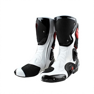 Microfiber Leather Racing Motorcycle <b>Boots</b> for Off Road Competition for Men and <b>Women</b> - Product Image 2