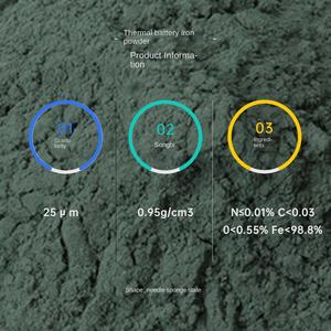 Nano Ijzerpoeder Micron Ijzerpoeder Gereduceerd Ijzer Poeder Verstoven Ijzerpoeder Fe Poeder Absorberend Materiaal Vasteland China - Product Image 2