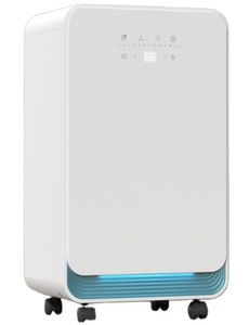 FUDA 10L/Day R290 Refrigerant Mobile Compressor Smart Silent Plastic <b>Dehumidifier</b> 215 Sq Ft Coverage Touchscreen Silent Dehumidi - Product Image 4