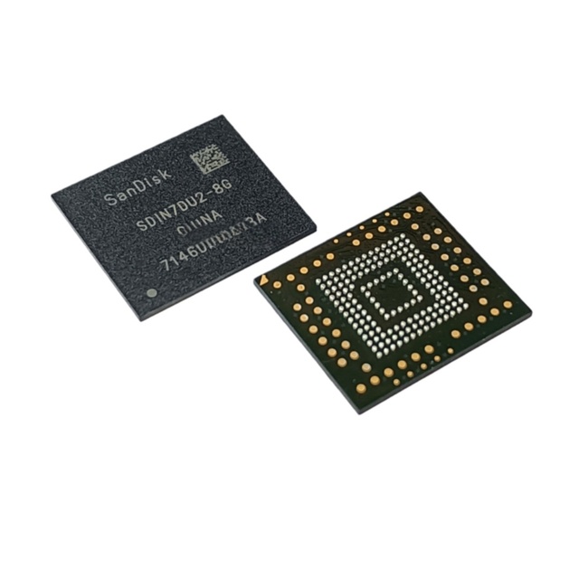 SDIN7DU2-8G Brand New Font Library EMMC Chip 8G 4.41 Version BGA153 Ball Direct Shooting