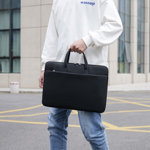Maletín para Portátil de Poliéster Resistente al Agua, Transpirable, de Mano, para Hombres y Mujeres, Estilo Urbano, con Logotipo Personalizado - Product Image 6