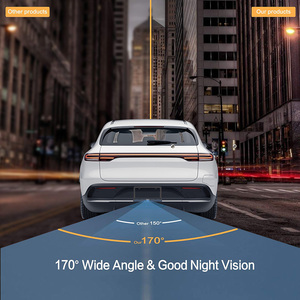 Caméra <span class=keywords><strong>de</strong></span> <span class=keywords><strong>recul</strong></span> sans fil solaire pour voiture avec écran 4,3 pouces, 2,4G numérique, étanche IP67, vision nocturne - Product Image 4