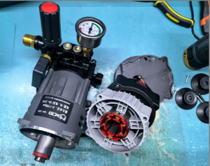 เครื่องฉีดน้ำแรงดันสูงไร้สายแบบชาร์จไฟได้ แบตเตอรี่ลิเธียม 21V ปั๊มแบบไร้แปรงถ่าน สำหรับทำความสะอาดบ้าน รถยนต์ และการเพาะเลี้ยงสัตว์น้ำ - Product Image 4