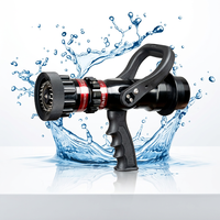 TKFIRE QLD6.0/8III Lance-incendie durable de 1 pouce avec poignée pistolet en alliage d'aluminium, pistolet à eau incendie DN25, raccord Storz Allemagne, classe A/B