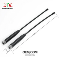 Antenne de talkie-walkie souple omnidirectionnelle à gain élevé 3dBi, flexible, verticale, 868 MHz, personnalisable ODM / Connecteur RP-50