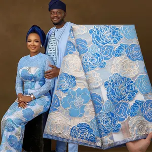Renda africana de alta qualidade tecido de laço on-line guiné brocada tecido jacquard renda francês de luxo renda nigeriano da china 2731