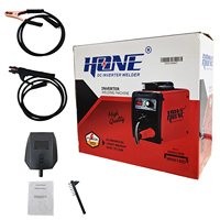 Machine à Souder MMA à Onduleur Numérique DC IGBT HONE ECO-MMA120 120A en Stock Réel avec Amorçage à Chaud/Force d'Arc/Anti-Collage