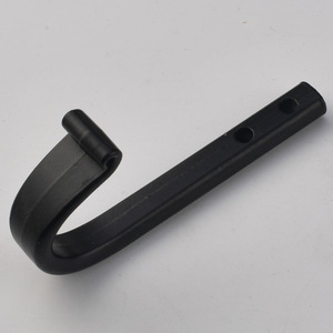 Zinc Alloy Coat Hooks Black And Antique Silver Slip Hook For Cabinet <b>Wardrobe</b> Furniture Hardware Accessories - Product Image 4
