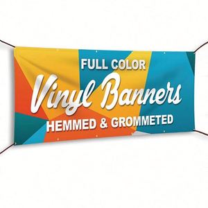 Clôture publicitaire en maille de vinyle PVC avec impression numérique pour le commerce, bannière extérieure imperméable, bannière avec logo - Product Image 1