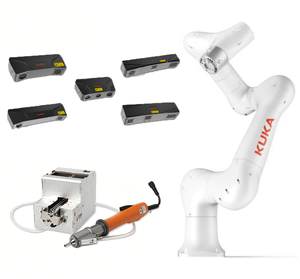 Kuka Lbr IICO 7 R900 Mini <span class=keywords><strong>Robot</strong></span> Nhanh Ai 3D Máy Ảnh 6 Trục Đa-Mục Đích Cánh Tay Cho Công Nghiệp Screwing Có Tính Năng Động Cơ Hộp Số PLC - Product Image 1
