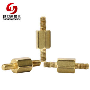De buena calidad M2 M2.5 M3 M4 Stub Latón Tornillo macho y hembra Separador - Product Image 2