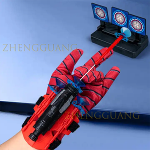 <span class=keywords><strong>Giocattoli</strong></span> Educativi <span class=keywords><strong>Spiderman</strong></span> Zhengguang per Ragazzi - Set Lanciatore in Plastica per Cosplay con Giocattolo da Polso - Set da Gioco per Eroi 6+ Anni - Product Image 3