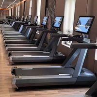 Gimnasio comercial Club Cinta de correr Pantalla táctil LCD Profesión Culturismo Ejercicio Máquina deportiva Cardio Entrenamiento Equipo de fitness