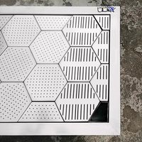 Table de mélange commerciale en nid d'abeille intégrée en acier inoxydable personnalisée Lanxin