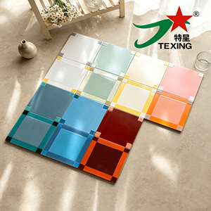 Gạch nghệ thuật thủ công Encaustic 200*200 MM với bề mặt bóng và họa tiết 3D — ảnh 1
