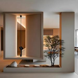 Meuble d'entrée sur mesure pour projets en gros, mobilier de rangement en grande quantité pour projets de hall d'immeubles d'appartements - Product Image 2