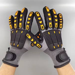 قفازات معتمدة من أنسي/إنسي من المستوى 5 للطعام-385 ، قفازات السلامة الصناعية للحماية الأمنية للبناء - Product Image 6