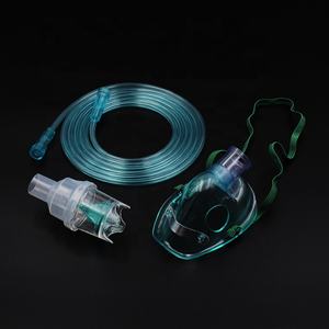 Masker <span class=keywords><strong>Nebulizer</strong></span> sekali pakai PVC kelas medis dengan tabung untuk dewasa & anak - Product Image 1