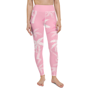 Leggings CoastFlex Sport Pink Palms - Product Image 4